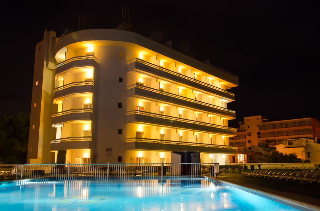 Bellevue Belsana Hotel Puerto Colom Exterior foto